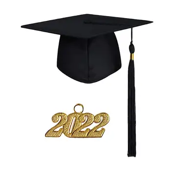 Memorável atraente Graduação Cap Tecido Prática Coloful Chapéu da Graduação para Estudantes