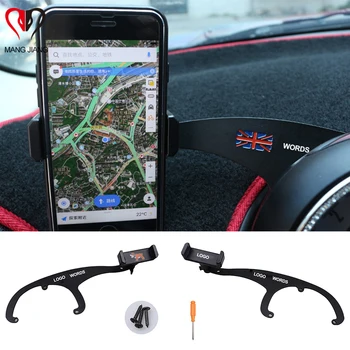 Montagem do carro do Smartphone Celular GPS Titular Suporte Para Mini Cooper R55 R56 R60 R61 F54 F55 F56 F60 Carro Acessórios de Decoração