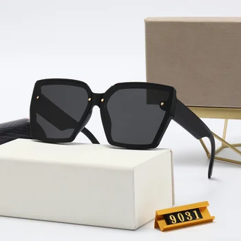 Mulheres Marca o Designer de Óculos de sol Feminino Grande Quadro de Gradação de Óculos de Sol UV400 Gafas Mujer Oculos