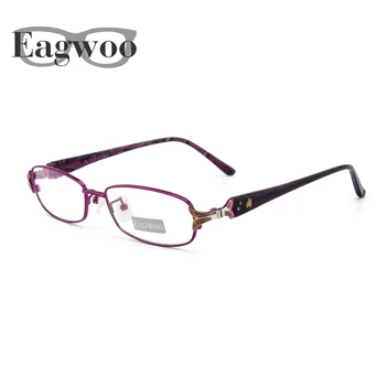 Mulheres Projetado Óculos De Prescrição Óptica Quadro Super Leve Espetáculo Menina Elegante Óculos 9020