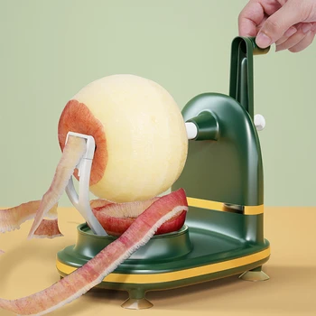Multi-função Fruto de Batata Descascada Artefato Criativo manivela Apple Máquina Automática de PeelerFast Corte de Cozinha Manual Gadge