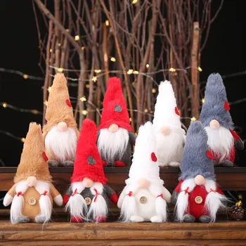 Natal Gnome sem Rosto de Boneca de Decoração de Natal para a Casa de Enfeites de Natal da Boneca de Natal Natal Natal, Presentes de Ano Novo 2023