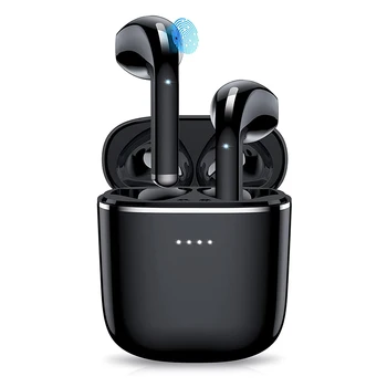 Novo J05 TWS Fone de ouvido Bluetooth Esportes sem Fio Estéreo de Fones de ouvido Fones de ouvido hi-fi de Música Com Microfone Para Android Smartphone IOS
