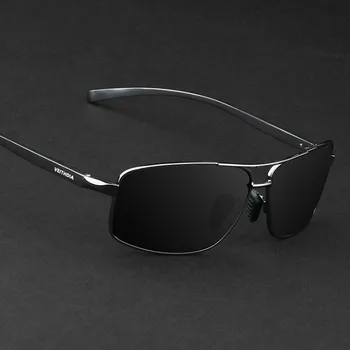 Novo xiaomi mijia de Homens, Óculos de sol Polarizados Anti-UV400 de Alumínio-magnésio Quadro Lente Cinza Condução de Viagem exterior Óculos de sol 2458 3
