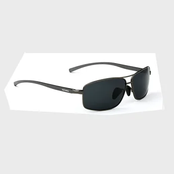 Novo xiaomi mijia de Homens, Óculos de sol Polarizados Anti-UV400 de Alumínio-magnésio Quadro Lente Cinza Condução de Viagem exterior Óculos de sol 2458 4