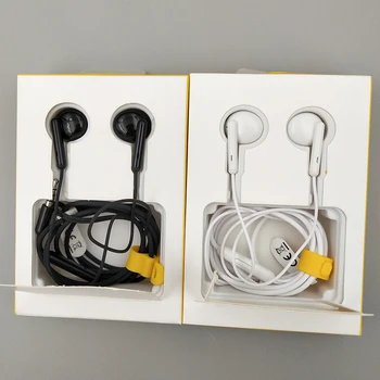 Original Realme Gomos 3 Clássicos e Fone de ouvido de 3,5 mm Metade da Em-Orelha Fones de ouvido Built-in Mic Driver Grande Fone de ouvido Para Q3i V5 V3 X2 3 6 Pro C21 1