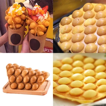 Ovo de waffle máquina da pelota de frango bolo ninho de pássaro do ovo de waffle maker elétrica bolo de stall Japonês máquina de waffle 110v 220v 1