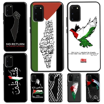Palestina Bandeira Para Samsung Galaxy S21 S22 Ultra S20 FE Nota 20 Ultra S8 S9 S10 Nota 10, Além da caixa do Telefone