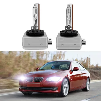 Para a Série 3 da BMW E92 Coupé 2005-2013 HID 6000K Xenon Lâmpada de Farol Alto Baixo do Feixe (Apenas ajuste lâmpada original é Xenon）