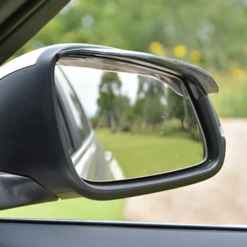Para a Universal PVC flexível, auto peças espelho retrovisor capa de chuva para a Mazda 2 3 5 6 CX5 CX7 CX9 Atenza Axela