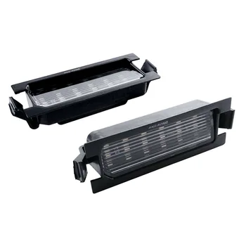 Para Hyundai LEVOU o Número de Licença Lâmpada da Luz da Placa de Elantra GT GD Sotaque I30 2012-17 DIODO emissor de luz Branco da Licença Placa com o Número de Lâmpadas de Luz Canb 1
