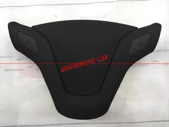 QDAEROHIVE carro volante capa chifre Para Chevrolet sail 3 novo logotipo Driver de Cobertura de Volante