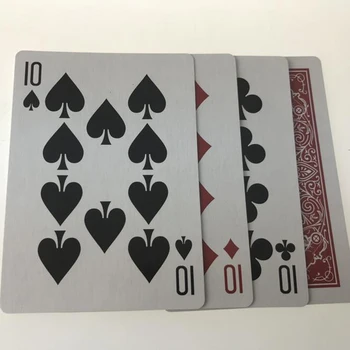 Quatro Cartas Ilusão De Cartões De Alterar Truques De Mágica Close-Up Magia Cartão Aparecendo, Desaparecendo Magie Acessórios Ilusão De Artifício Adereços