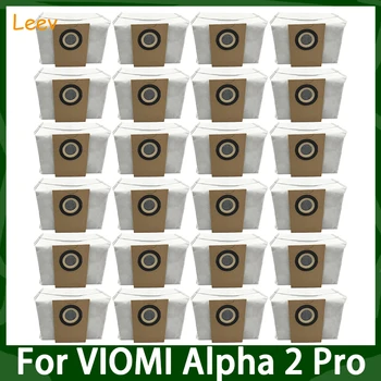 Saco de pó de Substituição Para VIOMI Alpha 2 Pro Robô Aspirador de pó Grande Capacidade de tecido Não-tecido, Sacos de Limpeza Kit de Acessórios