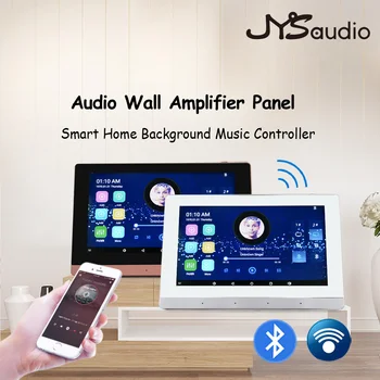 Smart Home Theater Bluetooth 7 polegadas wi-FI Parede Amplificador de Tela de Toque de Montagem Amp Sistema Android Música de Fundo o Áudio Estéreo Painel