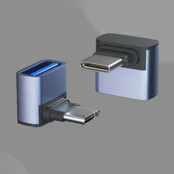 Tipo C para USB 3.0 Adaptador Macho-Tipo C para USB3.0 Feminino Conversor de Dados do Conector de 10 gbps suporta o Carregamento de Transferência de Dados K1KF