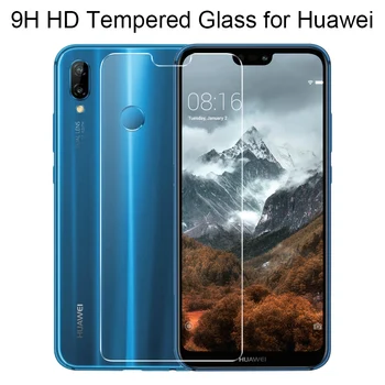 Transparente Frontal de Vidro de Protetor de Tela para Huawei Nova 3 3E 3i 4 4E Toughed de Vidro Temperado para Huawei Nova, Mais 2 Lite Plus 2S