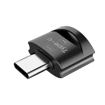 USB C Adaptador OTG USB 3.0 Rápidas Para Tipo C Adaptador para MacbookPro Xiaomi Huawei Mini Adaptador USB Tipo-C OTG Cabo Conversor