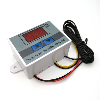 XH-W3001 Microcomputador Display Digital Controlador de Temperatura Inteligente Eletrônico com Visor Digital de Temperatura Interruptor