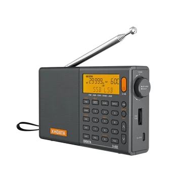 XHDATA D-808 Rádio de Alta Qualidade Com alto-falantes Portáteis de Rádio para a família ou Trabalho