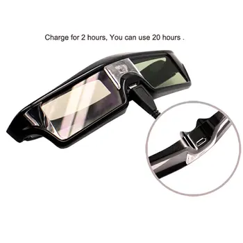 Óculos de Obturação activa 3D para Porca para Samsung SSG-5100GB de Substituição Sony Panasonic TV Epson RF Óculos 3D ELPGS03 Óculos 3D TV 2